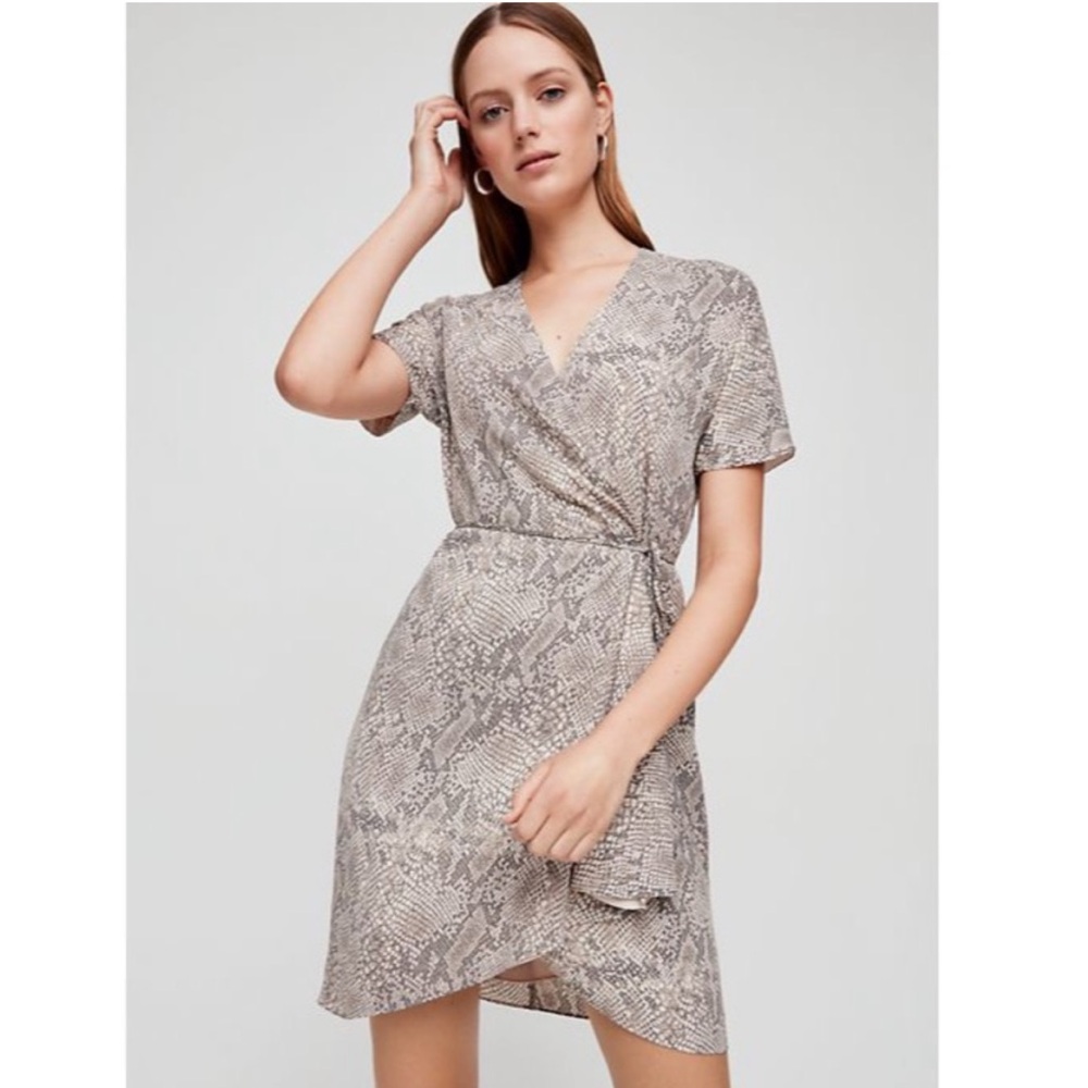 Aritzia Babaton Wallace Wrap Dress